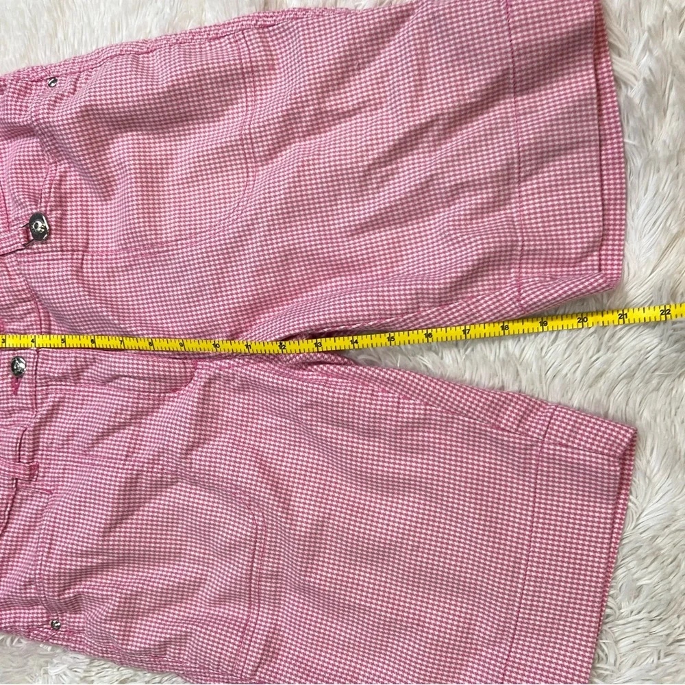 Daily Sports Pink Gingham Shorts - Picture 7 of 9